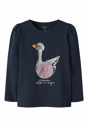 NMFSWANA - Longsleeve - navy blazer