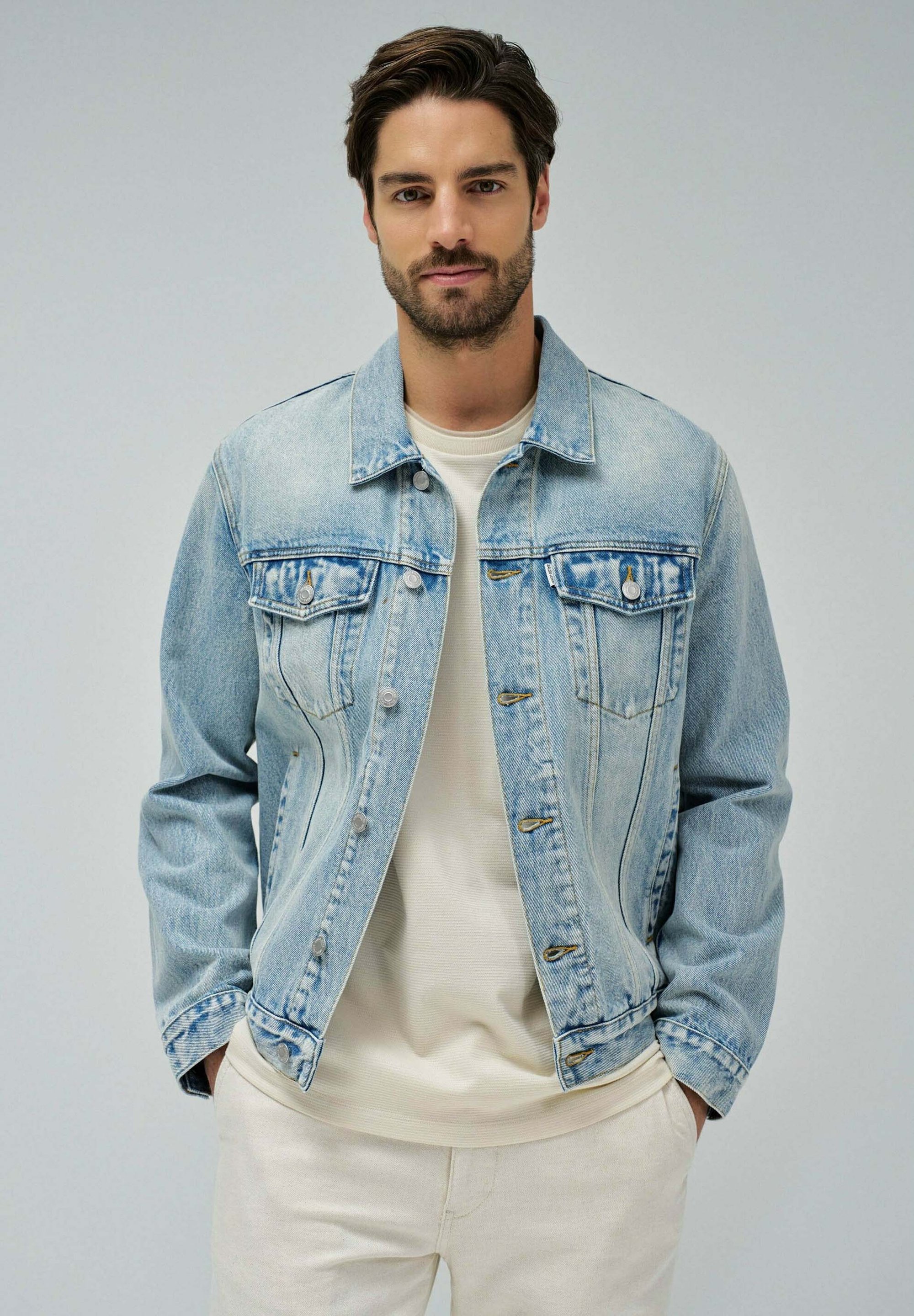 denim shirt camisa vaquera salsa hombre