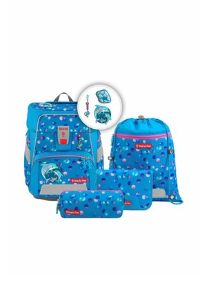 SPACE-SET 5-TEILIG - Schulranzen Set - dolphin finja