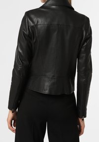 BOSS Skinnjacka - black