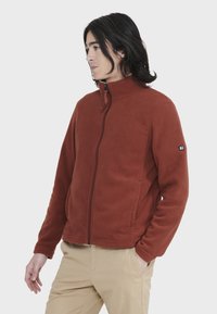 Aigle Fleecejakke - brick red
