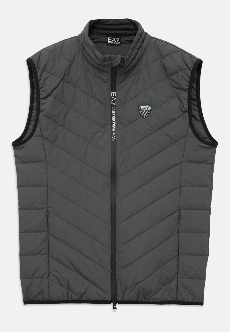 EA7 Emporio Armani TRAIN PREMIUM SHIELD VEST - Mellény - asphalt ...