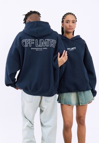 YOURTURN UNISEX - Sweat à capuche - sky captain