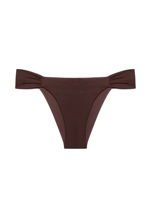 Yamamay, ICONIC - BIKINI BOTTOM - Braguita de bikini - chocolate plain
