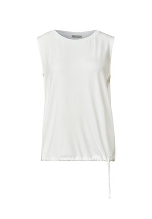 Street One, TOP IN A BOAT NECKLINE - Top - off white