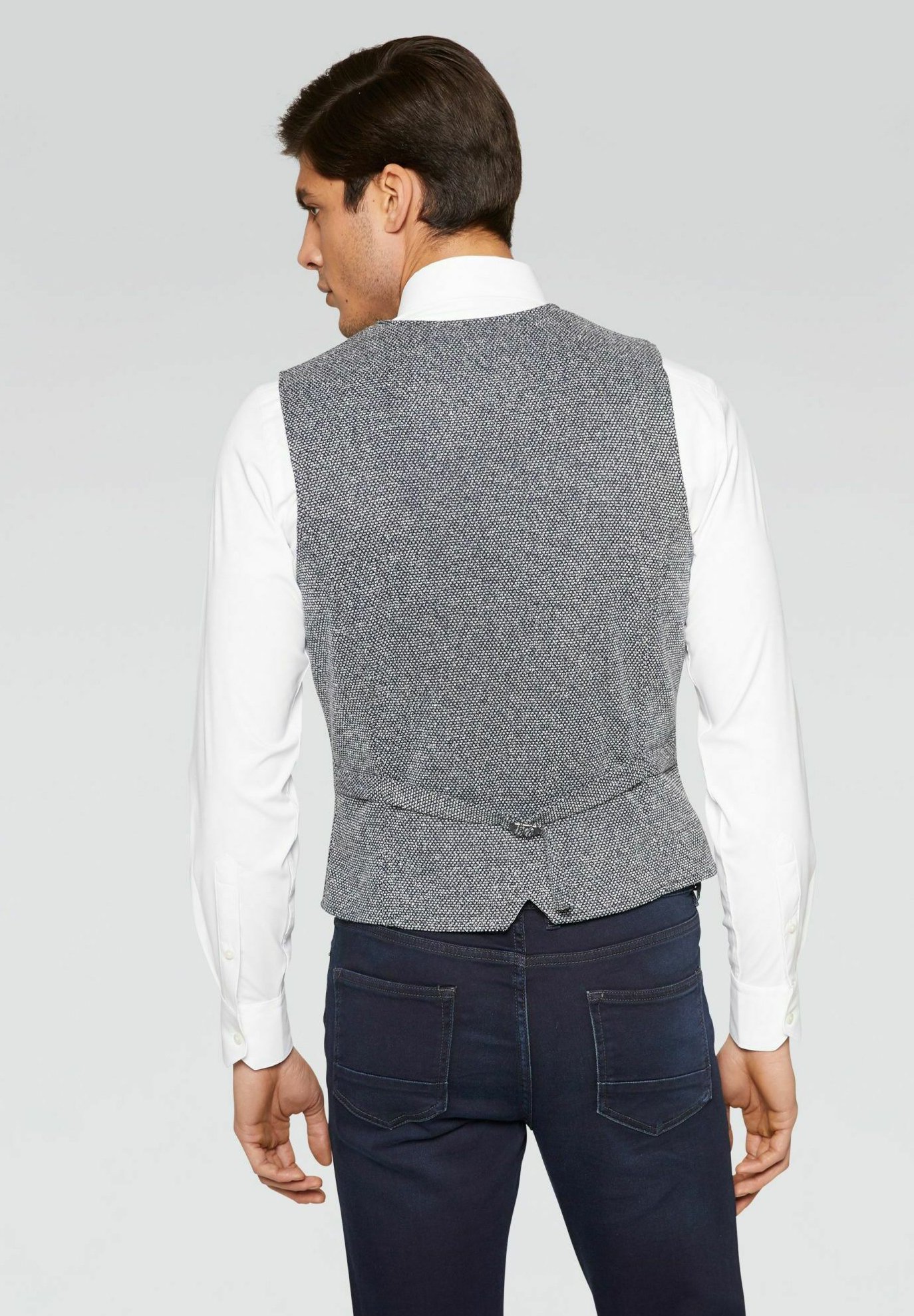 Conbipel Gilet elegante - blu/grigio cadetto - Zalando.it