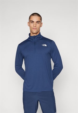 The North Face 1/4 ZIP TEE - Langærmet T-shirt - summit navy