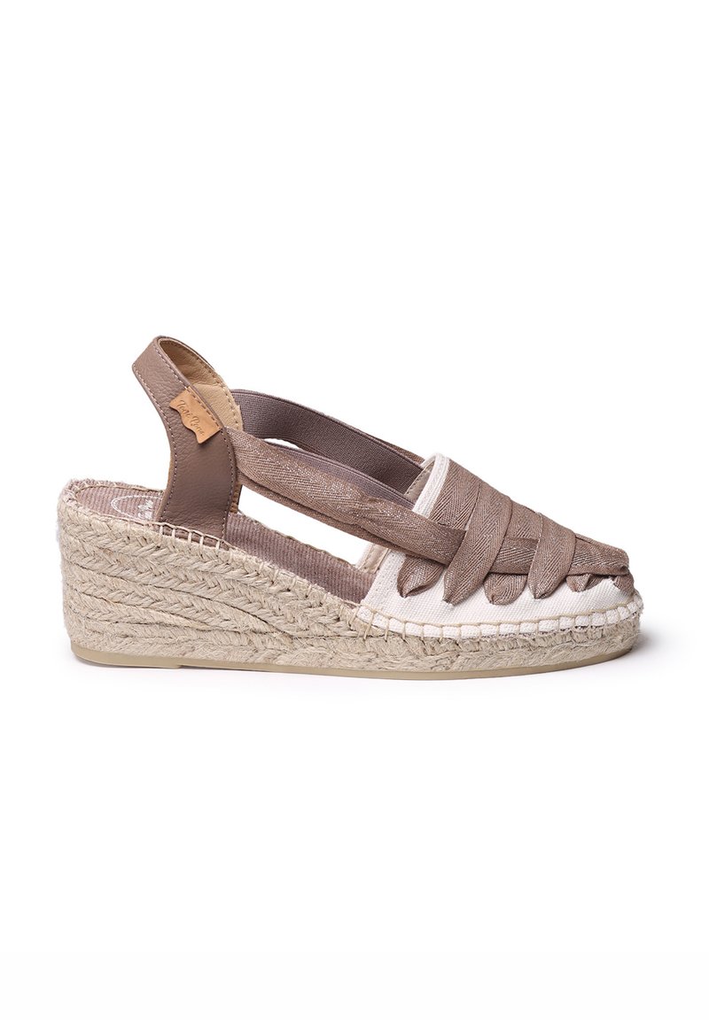 Escarpins San Marina En Daim Taupe Avec Plateforme - Pointure 40, Talon Cône, Style Marin