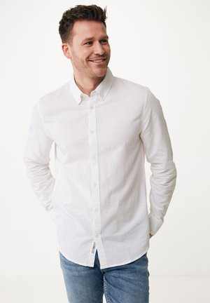 Mexx Basic Linen Shirt - Shirt - white