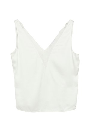 comma, BLUSE - Bluse - weiß