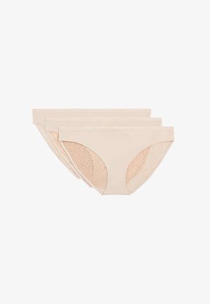 3PACK - Bas de bikini - nude