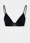 UNLINED TRIANGLE CK ESTABLISHED - Trokutasti grudnjak - black/blue