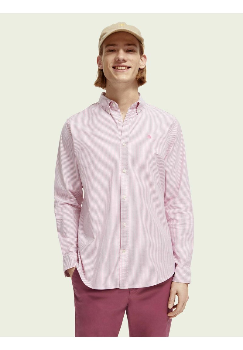 SCOTCH & SODA B.V. / Herren-Hemd / ESSENTIAL OXFORD STRIPE main image 1