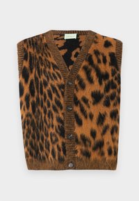 LEOPARD UNISEX - Veste sans manches - brown