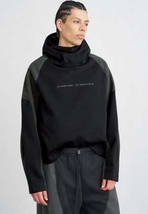 WINDWALL HOODIE - Bluză de molton - black/anthracite