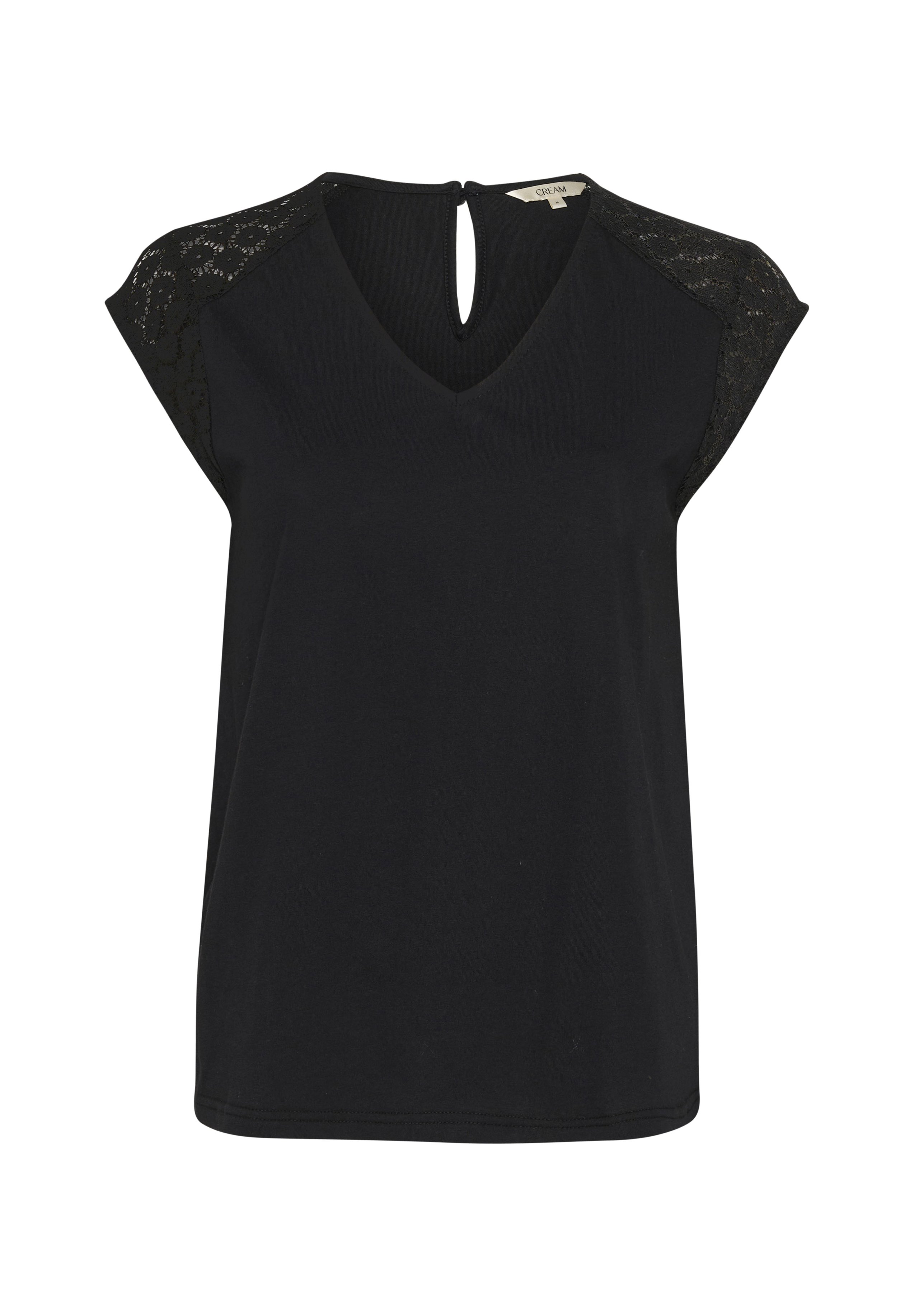 Printed tee Black