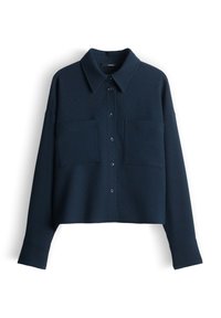 BOXY - Button-down blouse - ocean