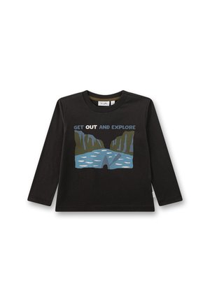 KANU - Long sleeved top - schwarz