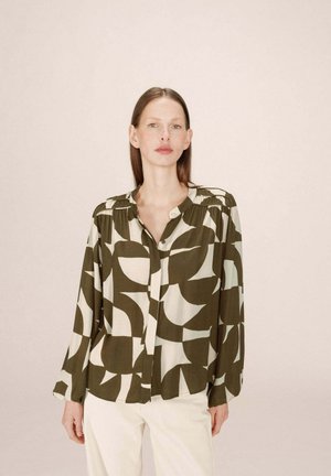 MOTIF BICOLORE SORPRESA - Blouse - olive