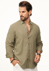 One Redox LANGARM - Hemd - olive