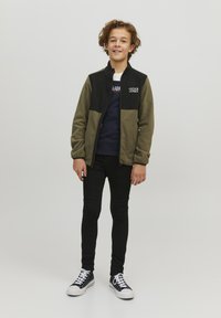 Jack & Jones Junior JJILIAM JJORIGINAL - Jeans Skinny Fit - black denim