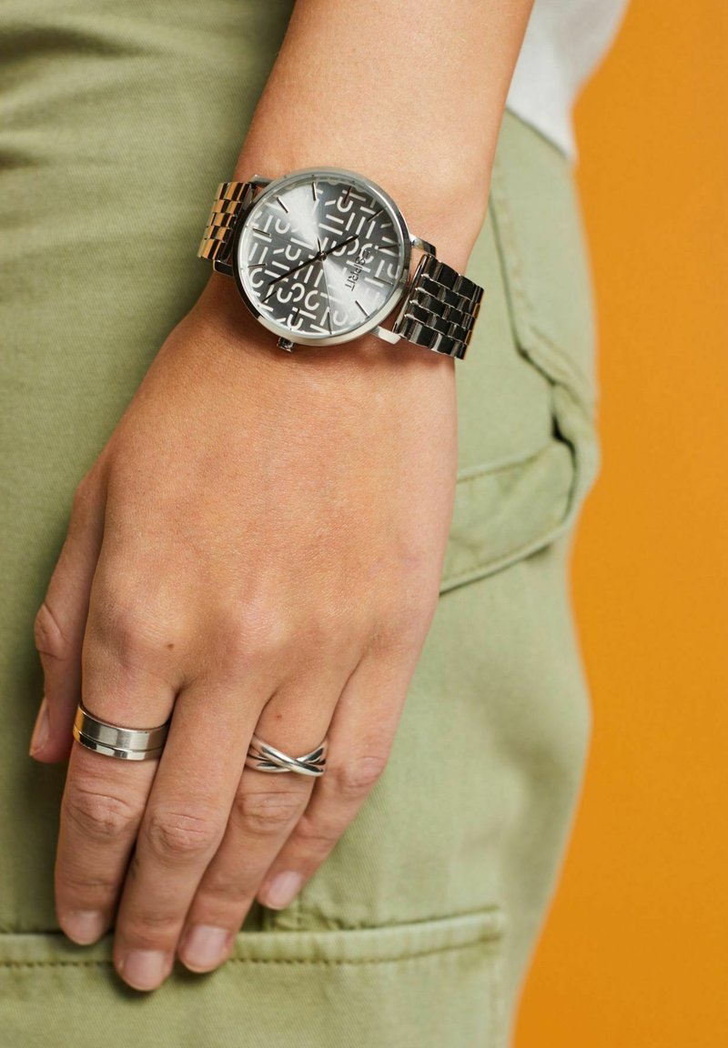 Esprit TIMEWEAR Watch silvercoloured Zalando.co.uk