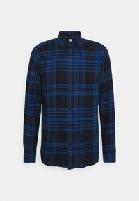 Não selecionado, dark navy