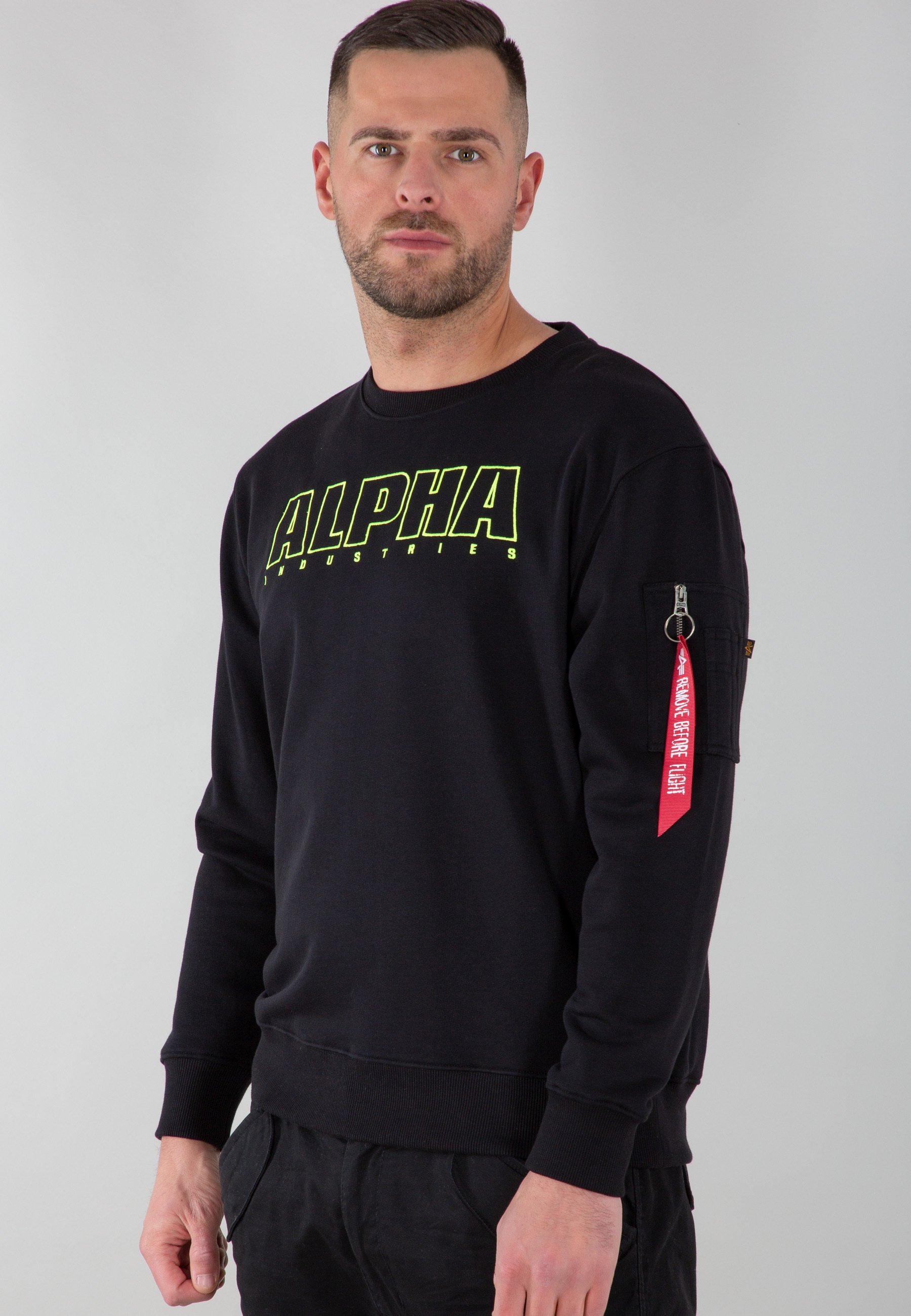 Alpha Industries Sudadera - black/negro - Zalando.es