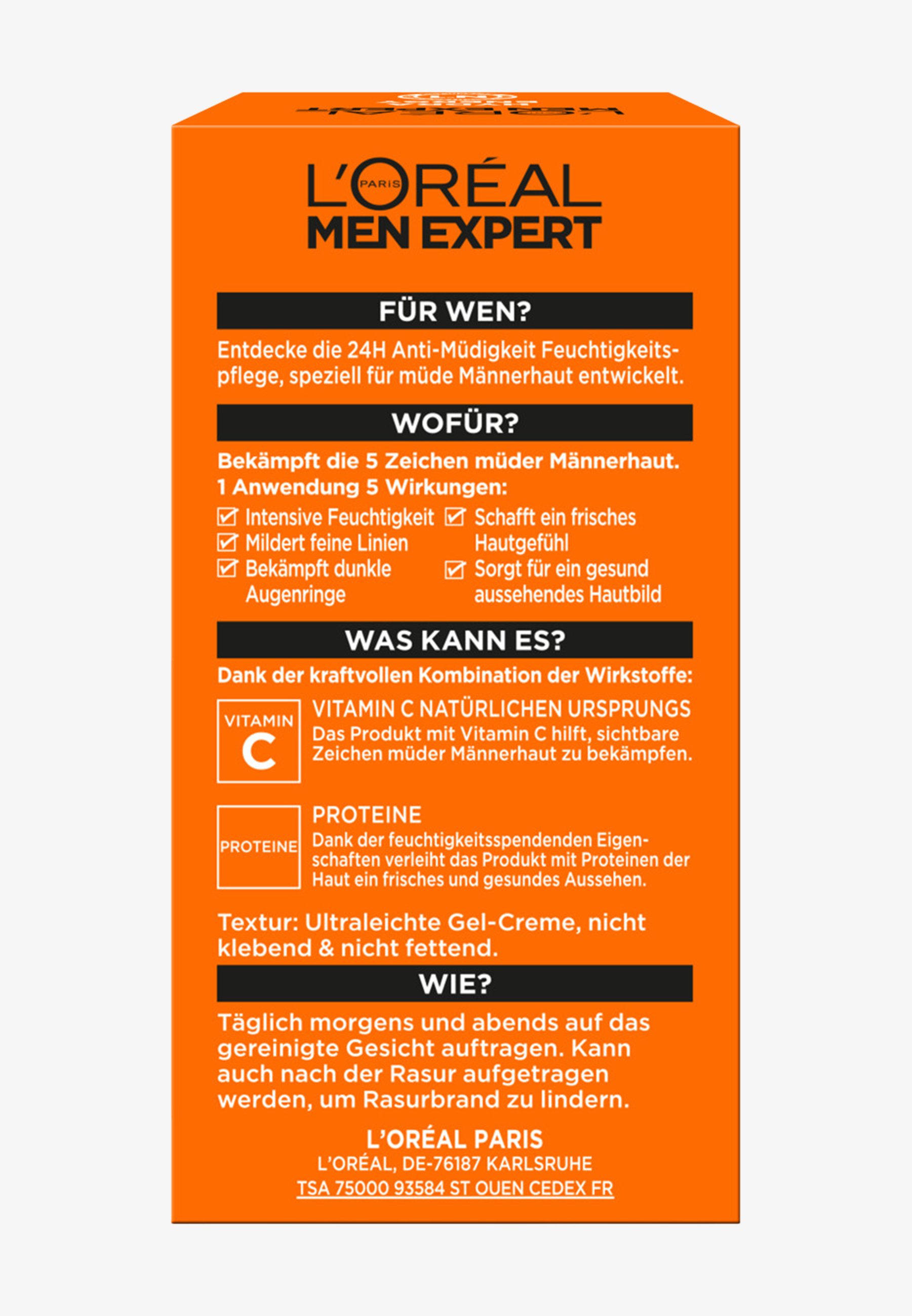 L‘Oreal Men Expert Hydra Creme – Anti-Stress Schaum-Reinigungsgel Für Männer Mit Menthol