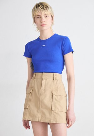 HUGO T-shirt basic - open blue