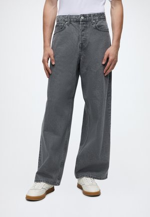 Only & Sons, ONSREMI WIDE PIM BOX - Дънки със свободна кройка - medium grey denim