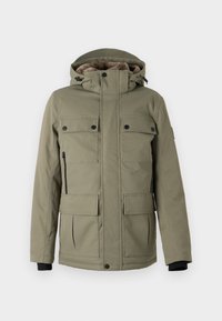 TOM TAILOR FIELDJACKET - Wintermantel - smokey olive green
