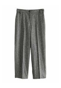 Next TALL FIT - PREMIUM HERRINGBONE BARREL - Auduma bikses - black white