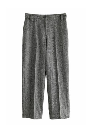 Next TALL FIT - PREMIUM HERRINGBONE BARREL - Kalhoty - black white