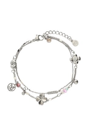 DOUBLE WITH DREAMS COME TRUE - Armband - silver coloured