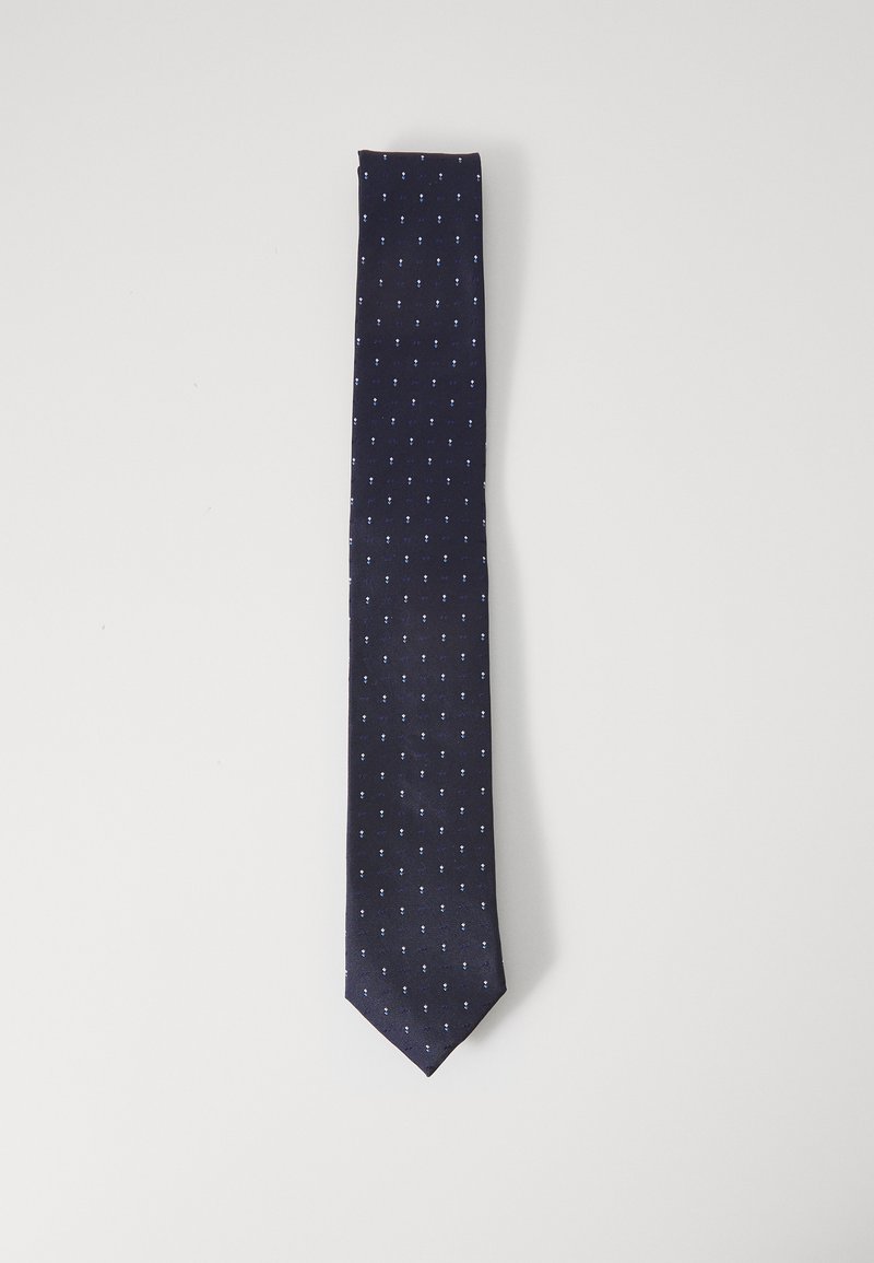 Calvin Klein DOUBLE DOTS  - Corbata - night sky