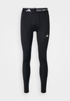 TECHFIT COMPRESSION 3-STRIPES LONG - Tights - black