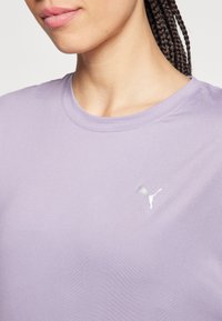 Puma STUDIO TWIST TEE  - Spordi T-särk - pale plum
