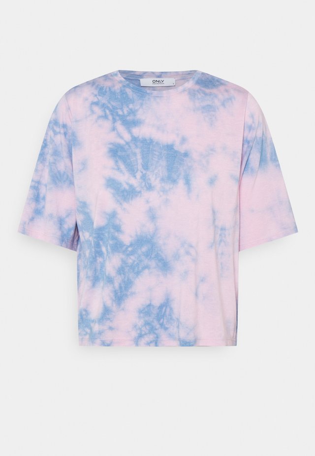 ONLLOLLY TIE DYE - T-Shirt print - forever blue/pink/blue