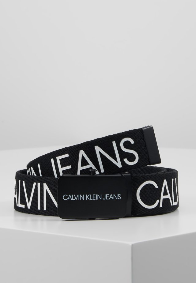 LOGO BELT - Vyö - black