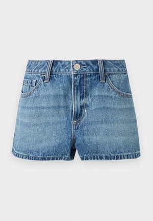 Hollister Co., A LINE SANTA CRUZ CLEAN - Τζιν σορτς - blue denim