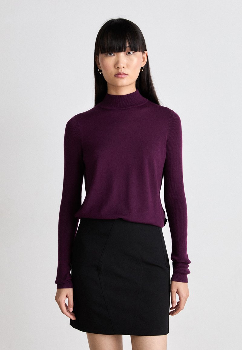 HUGO SEDENNIAN - Stickad tröja - bordeaux