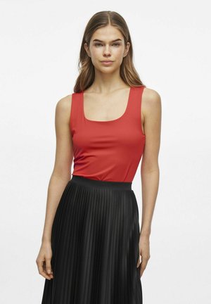 VILA VIKENZA U-NECK NOOS - Débardeur - aurora red