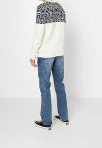Selected Homme Strickpullover - off-white