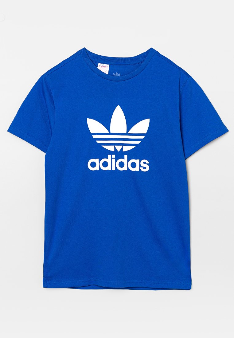 adidas Originals T-shirt med print blå