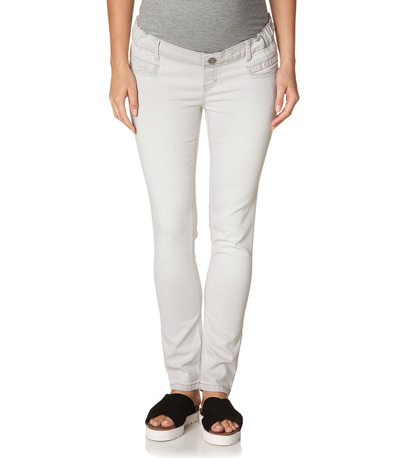 Esprit Maternity Slim fit jeans lichtgrijs