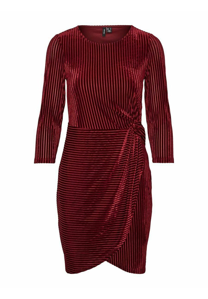 Vero Moda Jurk bordeauxrood