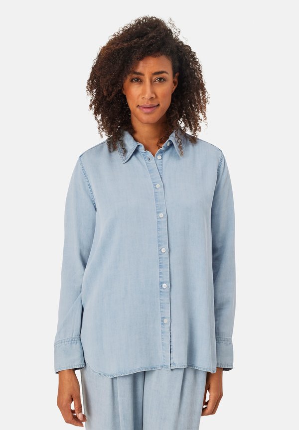 ISHANA - Hemdbluse - light denim