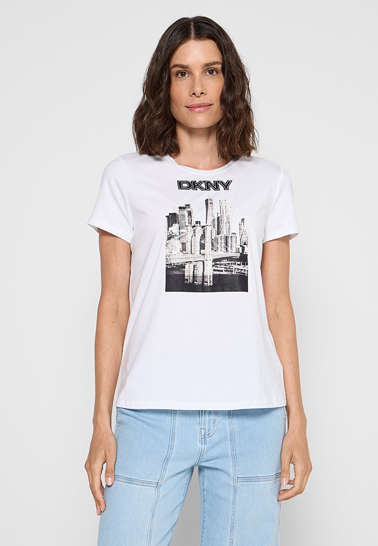DKNY T-shirt print wit