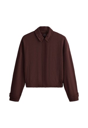 OYSHO, Veste légère - chocolate red
